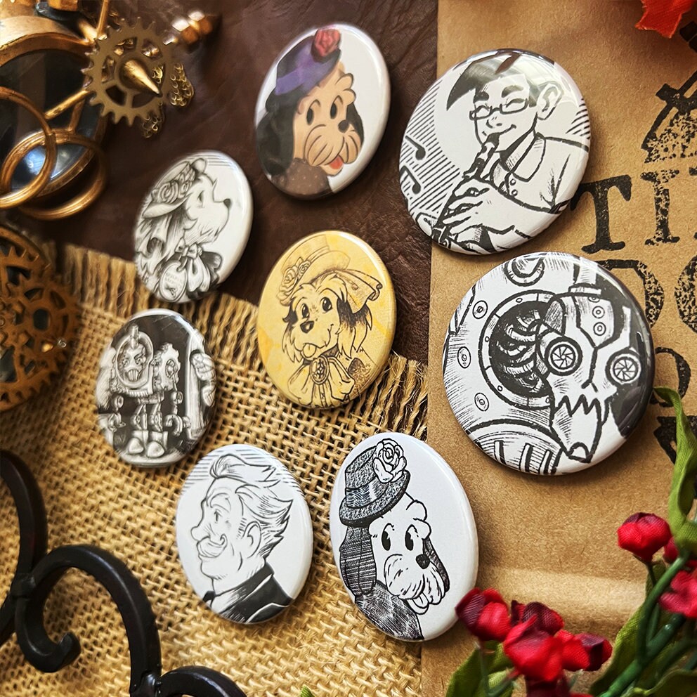 The Clockwork Adventures: Pins and Pin Set