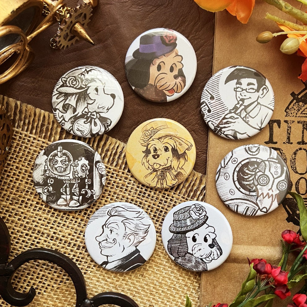 The Clockwork Adventures: Pins and Pin Set